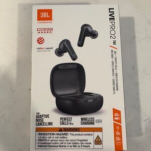 SOLD——Brand new JBL live pro 2 noise cancelling wireless ear buds